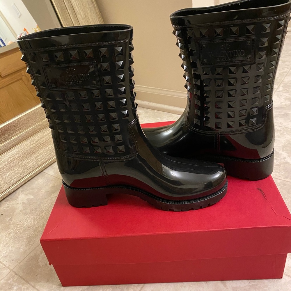 Valentino rubber rain boot ***New never worn***